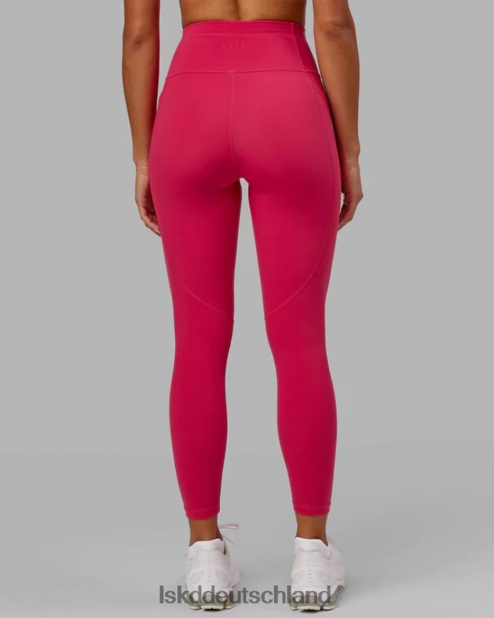 Frauen LSKD Rips-Leggings in 7/8-Länge – Boysenberry Bekleidung VD2NLV717