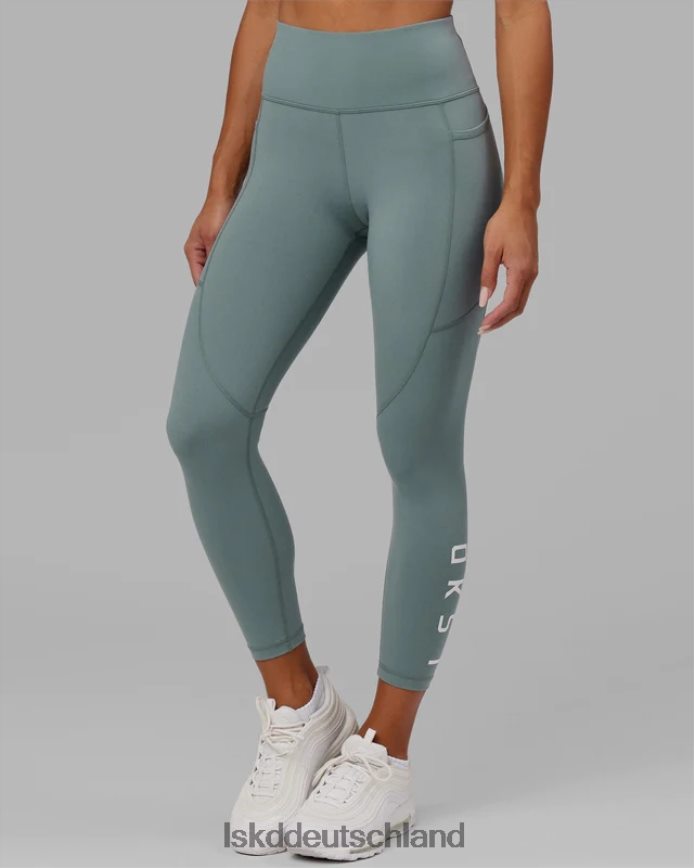 Frauen LSKD Rips-Leggings in 7/8-Länge – Eclipse Bekleidung VD2NLV722