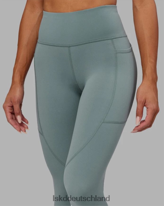 Frauen LSKD Rips-Leggings in 7/8-Länge – Eclipse Bekleidung VD2NLV722