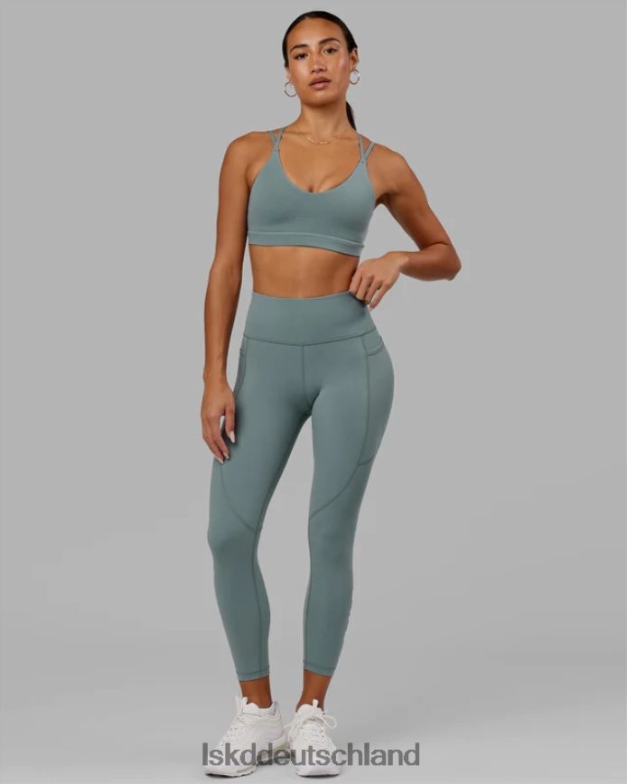 Frauen LSKD Rips-Leggings in 7/8-Länge – Eclipse Bekleidung VD2NLV722