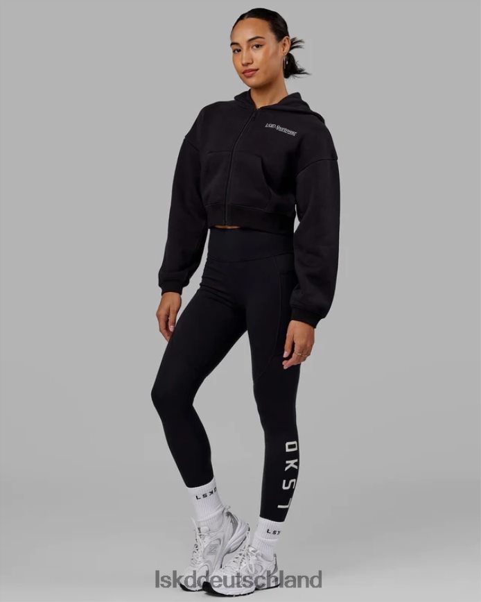 Frauen LSKD Kapuzenpullover Motion – Schwarz Bekleidung VD2NLV376