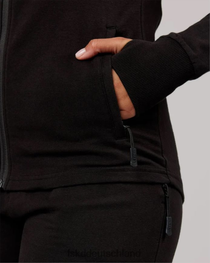 Frauen LSKD PB Kapuzenpullover mit durchgehendem Reißverschluss – Schwarzton Bekleidung VD2NLV359