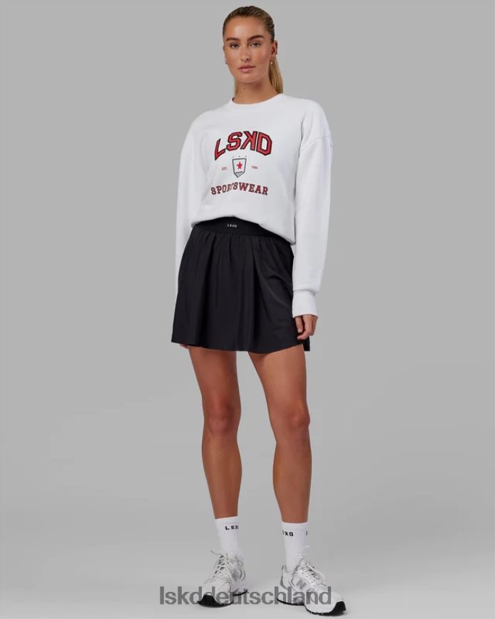 Frauen LSKD Sportabteilung Kurzer Pullover – weiß Bekleidung VD2NLV375