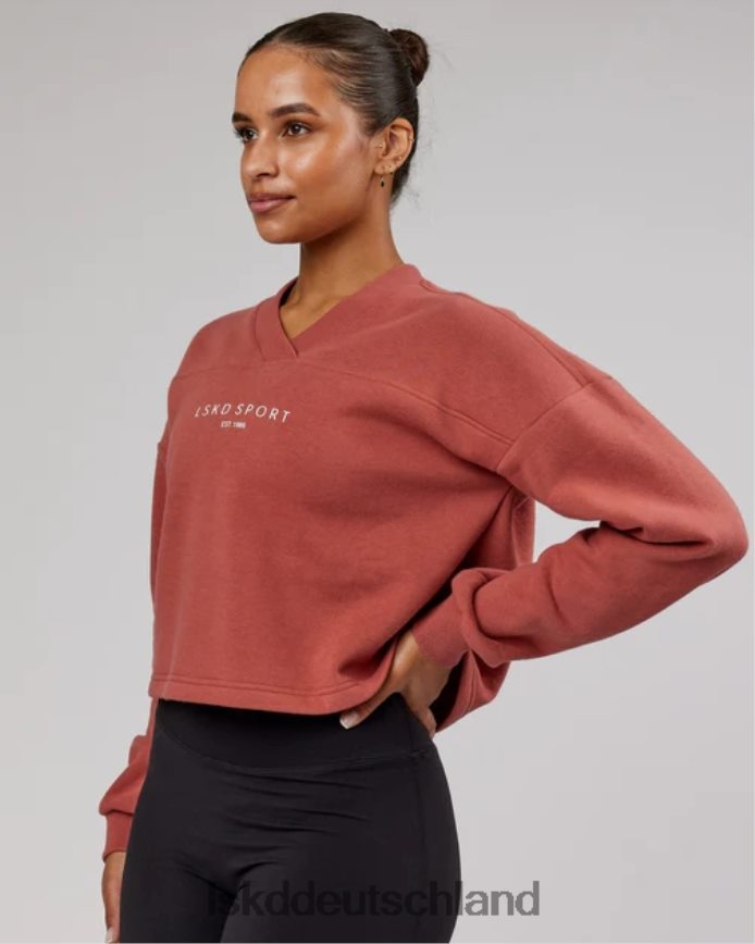 Frauen LSKD Touchdown-Pullover – Marsala Bekleidung VD2NLV436