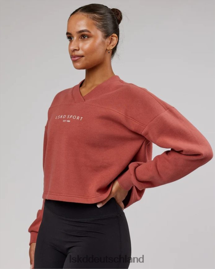 Frauen LSKD Touchdown-Pullover – Marsala Bekleidung VD2NLV436