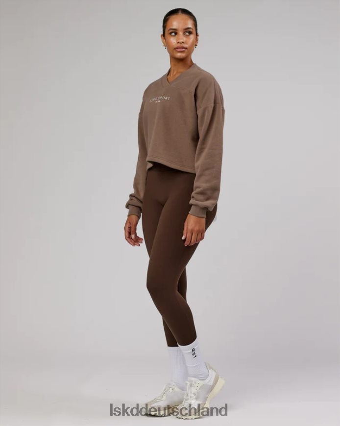 Frauen LSKD Touchdown-Pullover – tiefes Taupe Bekleidung VD2NLV432