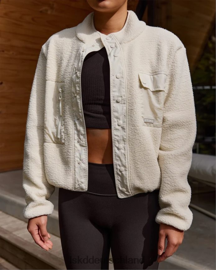 Frauen LSKD Alpenfleecejacke - Knochen Bekleidung VD2NLV464