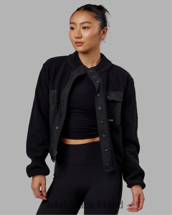 Frauen LSKD Alpenfleecejacke - schwarz Bekleidung VD2NLV463