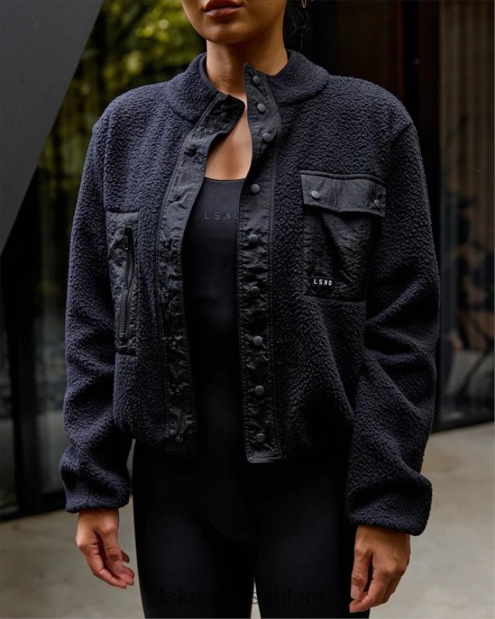 Frauen LSKD Alpenfleecejacke - schwarz Bekleidung VD2NLV463
