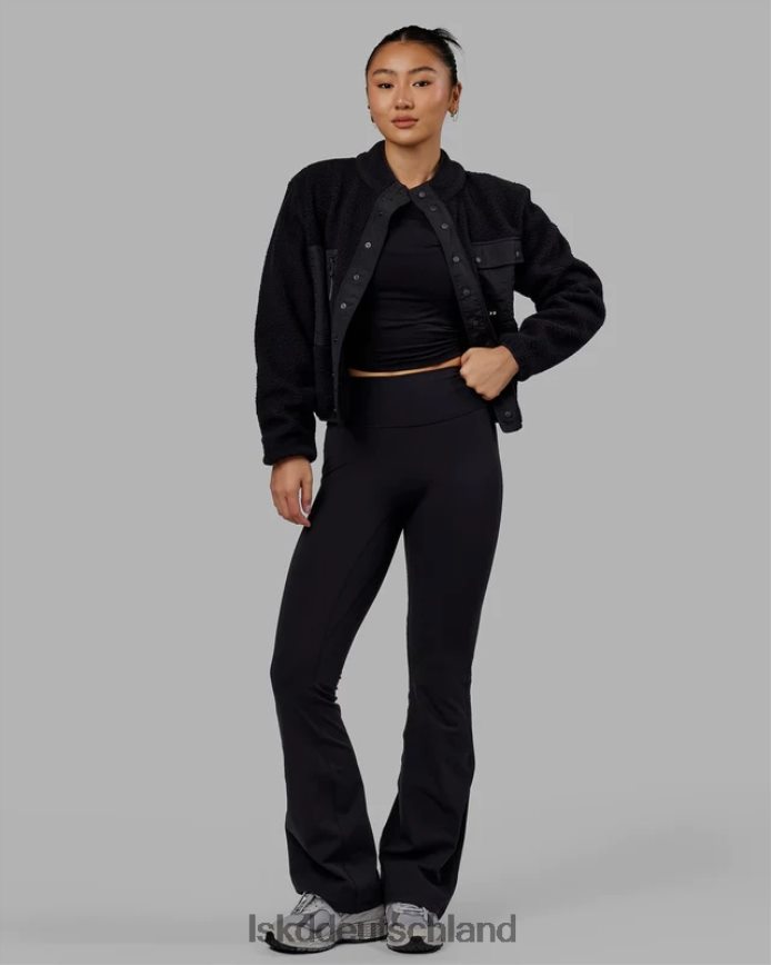 Frauen LSKD Alpenfleecejacke - schwarz Bekleidung VD2NLV463