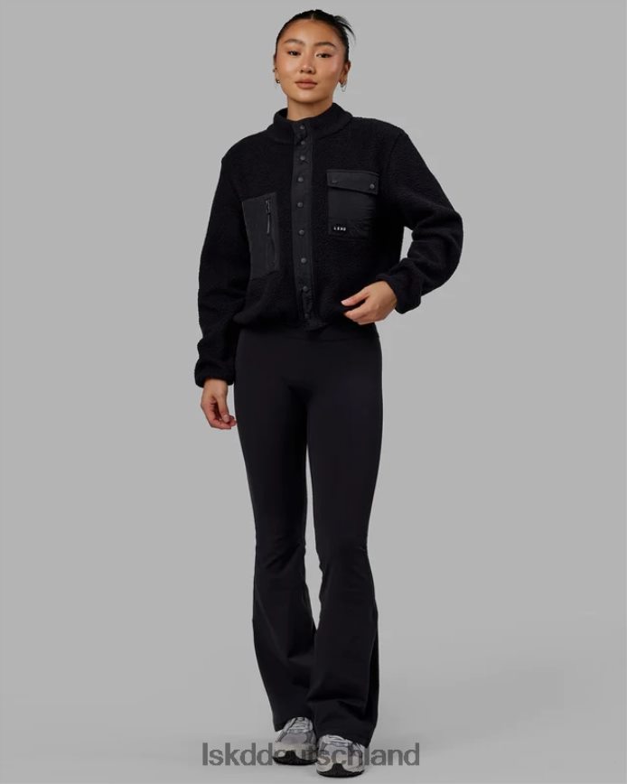 Frauen LSKD Alpenfleecejacke - schwarz Bekleidung VD2NLV463