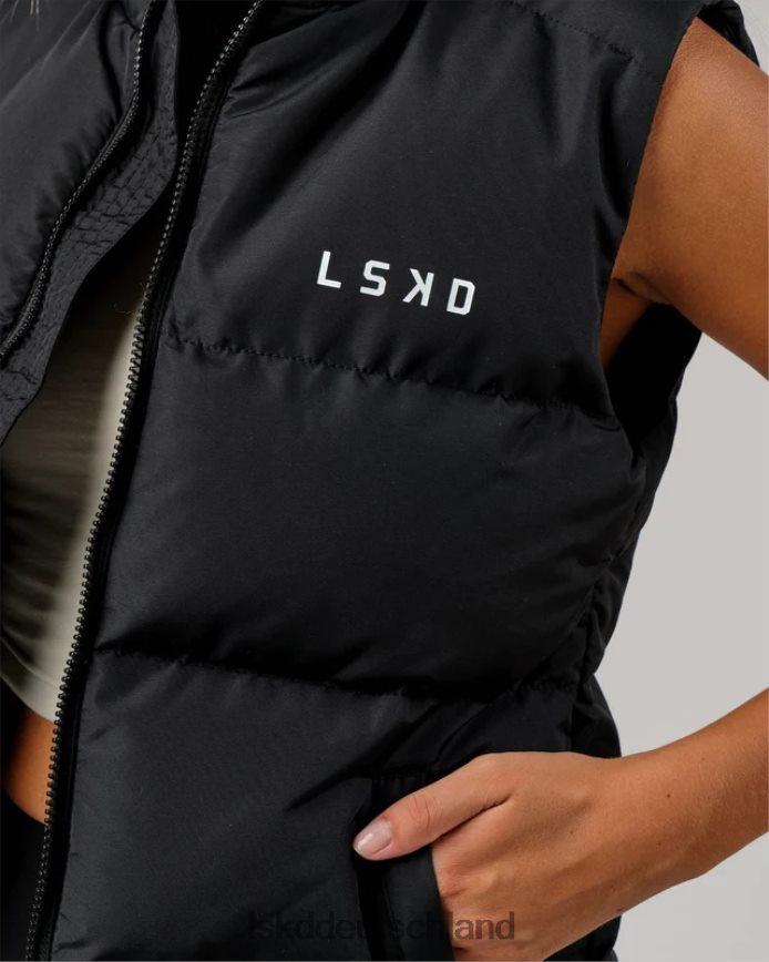 Frauen LSKD Essential Pufferweste – Schwarz Bekleidung VD2NLV468