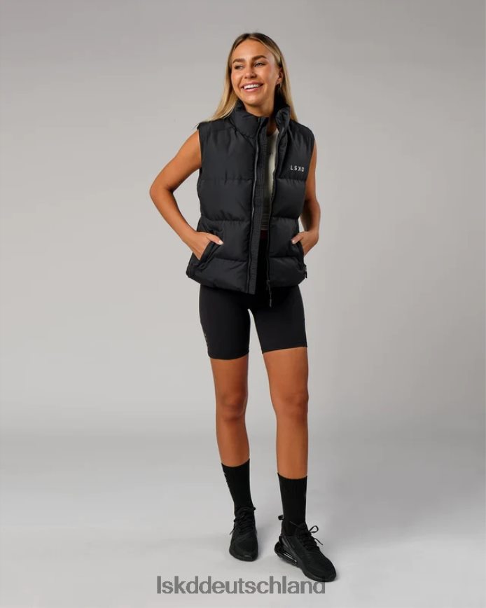 Frauen LSKD Essential Pufferweste – Schwarz Bekleidung VD2NLV468