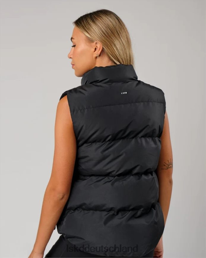 Frauen LSKD Essential Pufferweste – Schwarz Bekleidung VD2NLV468