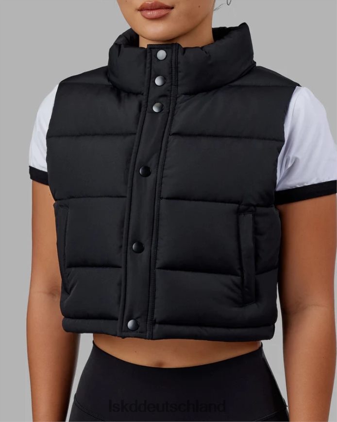 Frauen LSKD Layer-up-Kurzweste – Schwarz Bekleidung VD2NLV460