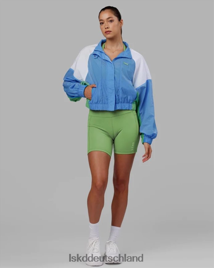 Frauen LSKD Nostalgie-Trainingsjacke – Azurblau Bekleidung VD2NLV479