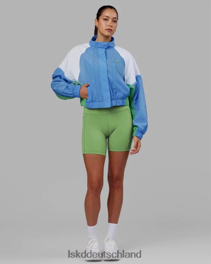 Frauen LSKD Nostalgie-Trainingsjacke – Azurblau Bekleidung VD2NLV479