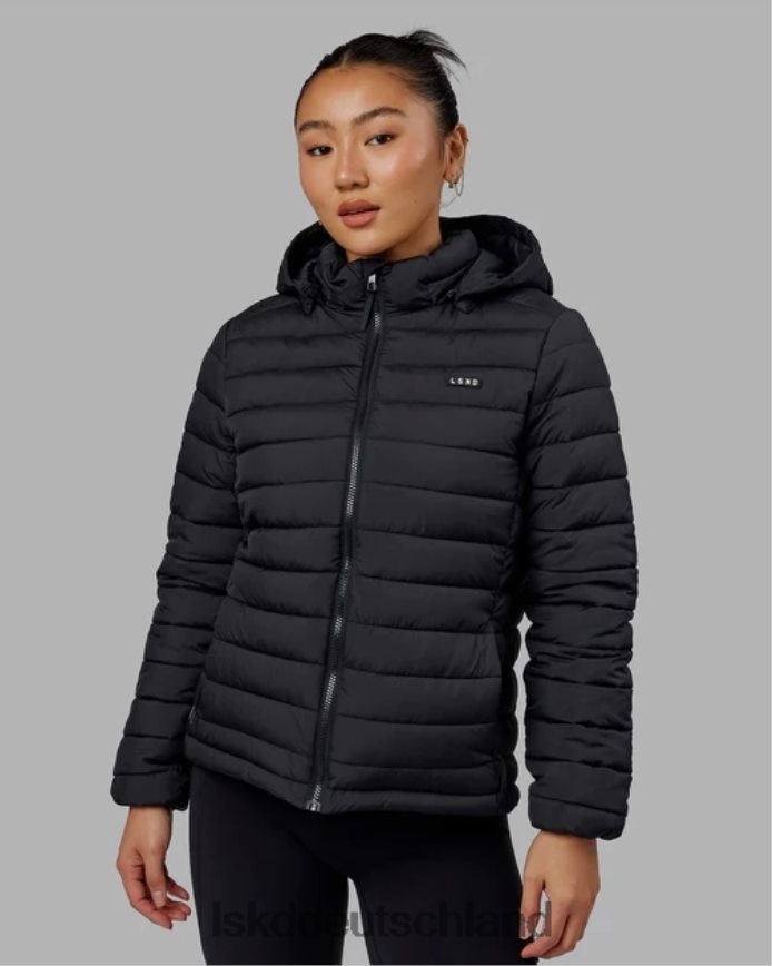 Frauen LSKD Pufferjacke für den ganzen Tag – Schwarz Bekleidung VD2NLV462