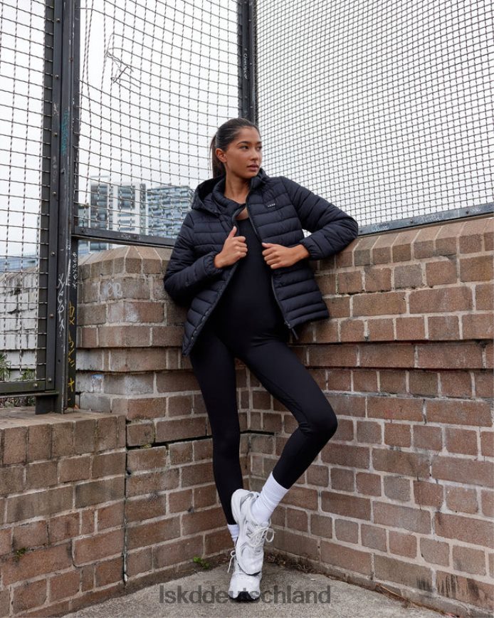 Frauen LSKD Pufferjacke für den ganzen Tag – Schwarz Bekleidung VD2NLV462