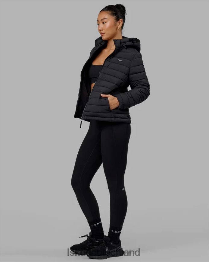 Frauen LSKD Pufferjacke für den ganzen Tag – Schwarz Bekleidung VD2NLV462