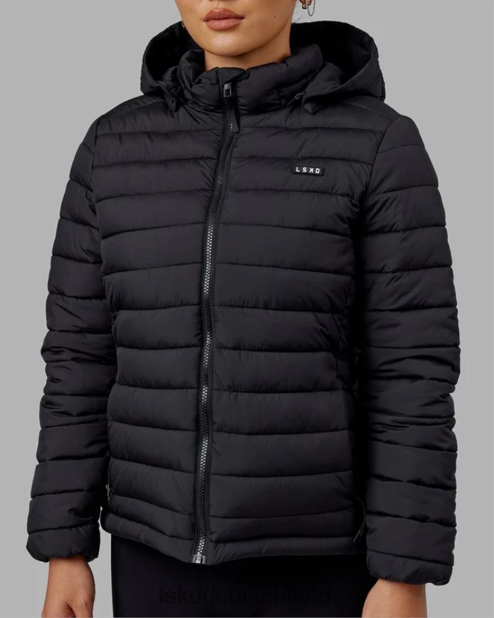 Frauen LSKD Pufferjacke für den ganzen Tag – Schwarz Bekleidung VD2NLV462
