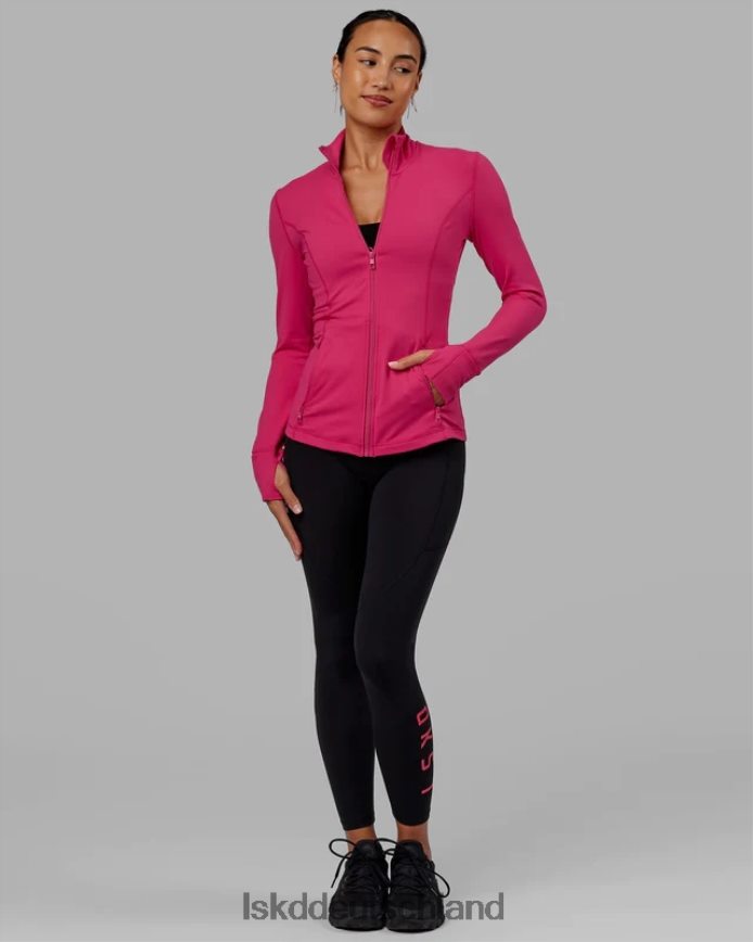 Frauen LSKD Stride-Jacke mit durchgehendem Reißverschluss – Boysenberry Bekleidung VD2NLV478