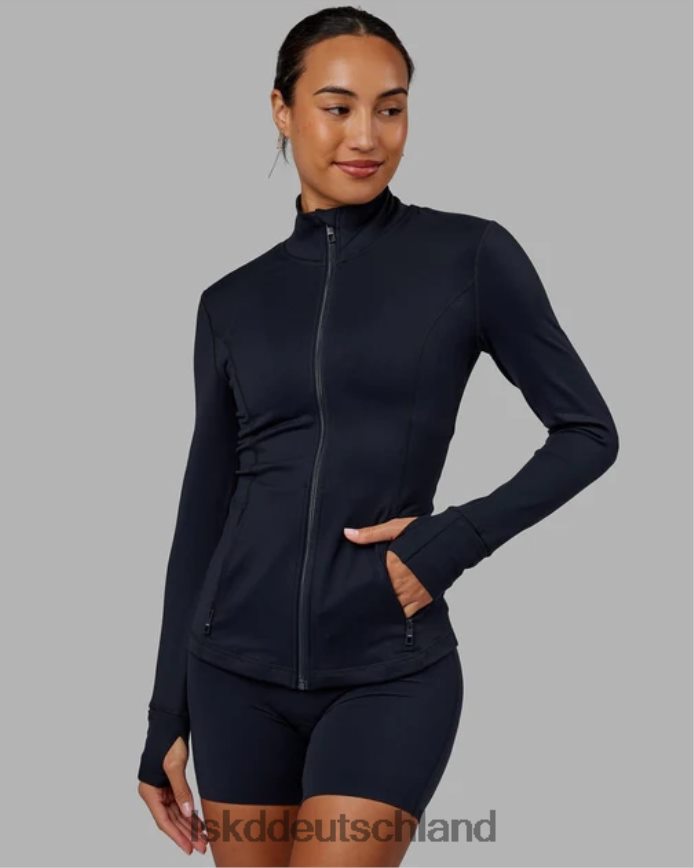 Frauen LSKD Stride-Jacke mit durchgehendem Reißverschluss – Marineblau Bekleidung VD2NLV470