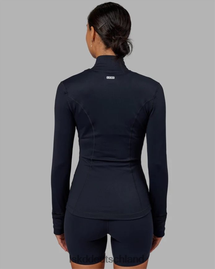 Frauen LSKD Stride-Jacke mit durchgehendem Reißverschluss – Marineblau Bekleidung VD2NLV470