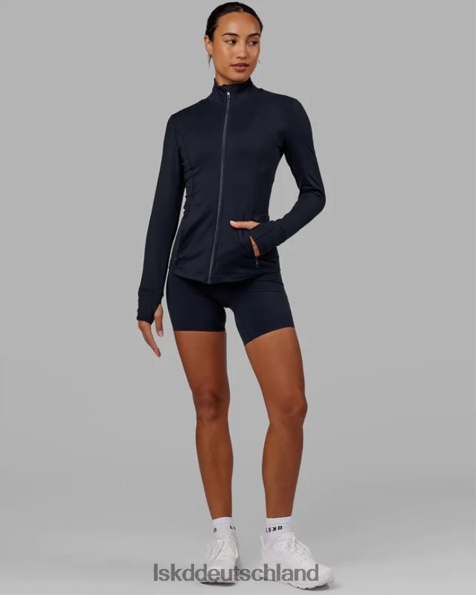 Frauen LSKD Stride-Jacke mit durchgehendem Reißverschluss – Marineblau Bekleidung VD2NLV470