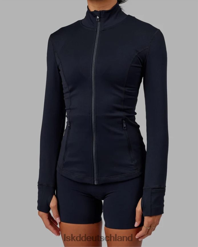 Frauen LSKD Stride-Jacke mit durchgehendem Reißverschluss – Marineblau Bekleidung VD2NLV470