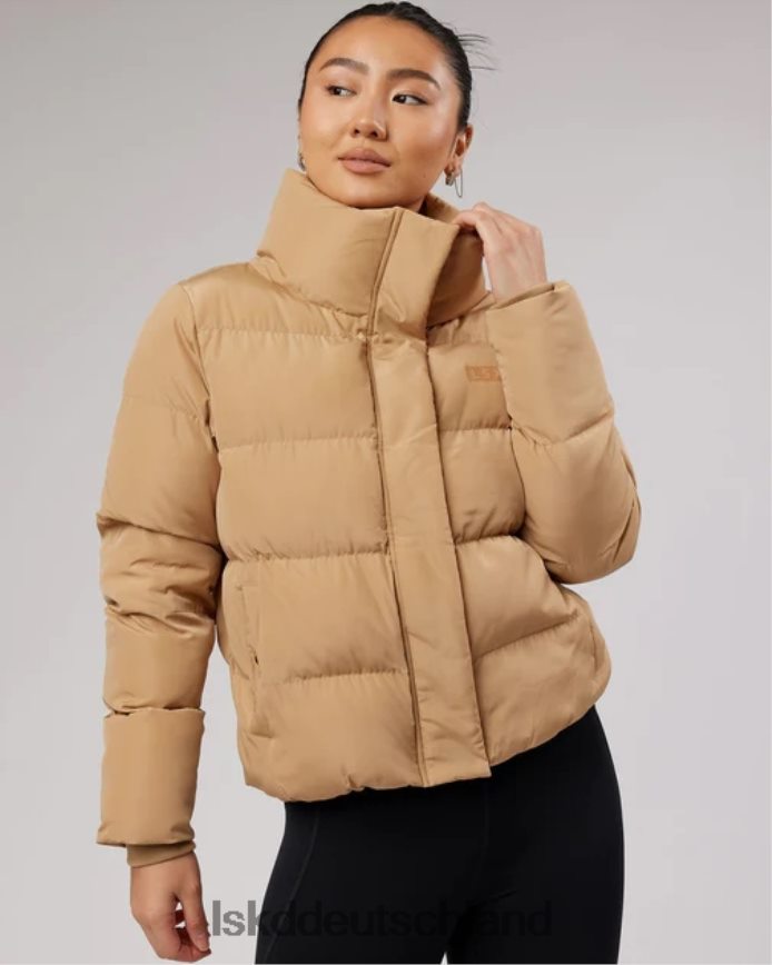 Frauen LSKD Tägliche Pufferjacke – Kamel Bekleidung VD2NLV496