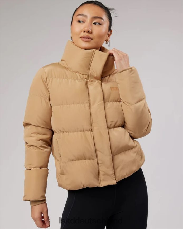 Frauen LSKD Tägliche Pufferjacke – Kamel Bekleidung VD2NLV496