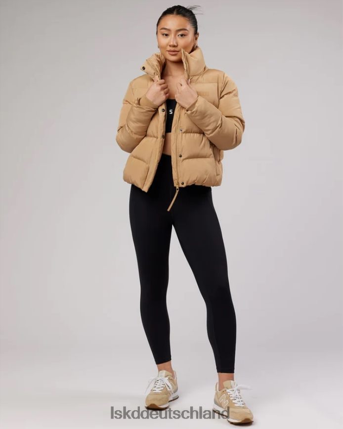 Frauen LSKD Tägliche Pufferjacke – Kamel Bekleidung VD2NLV496