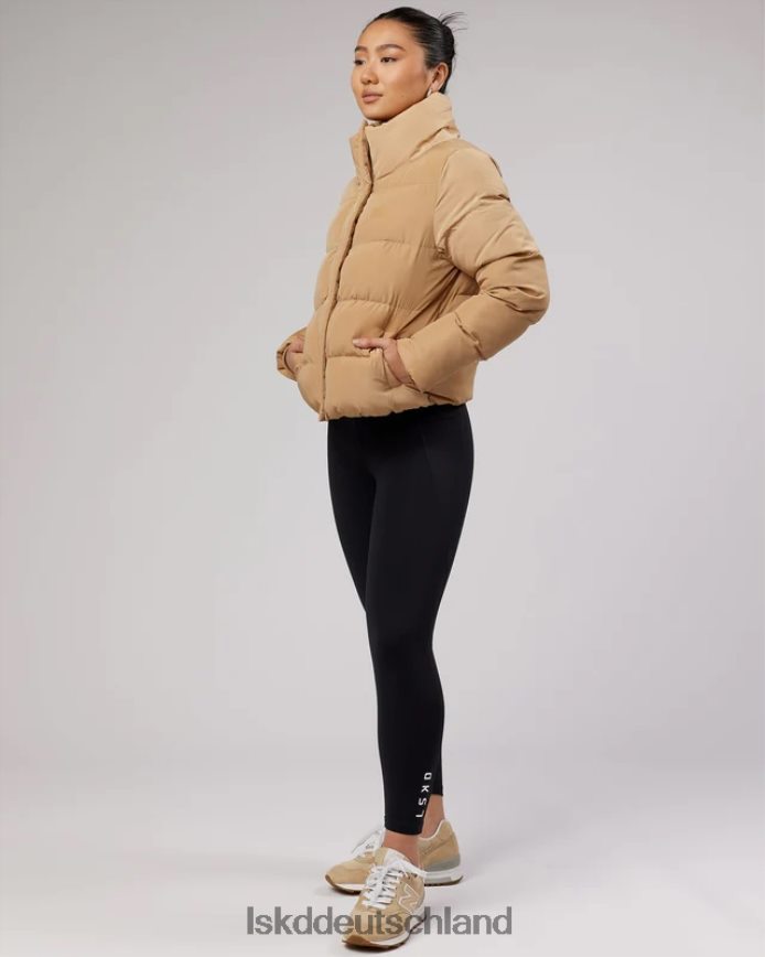 Frauen LSKD Tägliche Pufferjacke – Kamel Bekleidung VD2NLV496