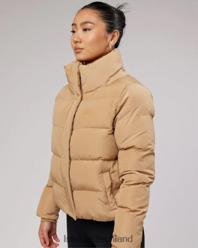 Frauen LSKD Tägliche Pufferjacke – Kamel Bekleidung VD2NLV496