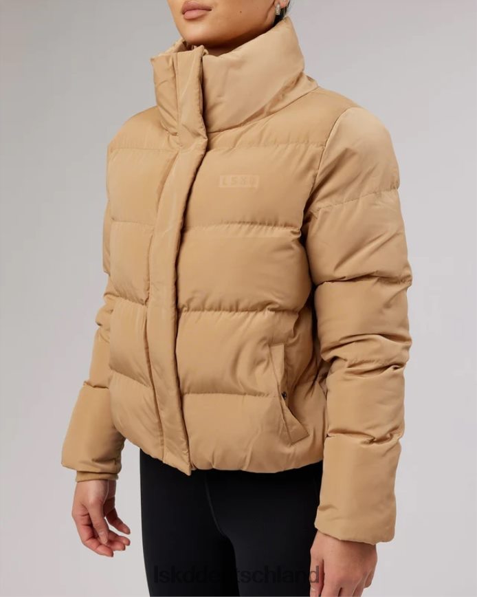 Frauen LSKD Tägliche Pufferjacke – Kamel Bekleidung VD2NLV496