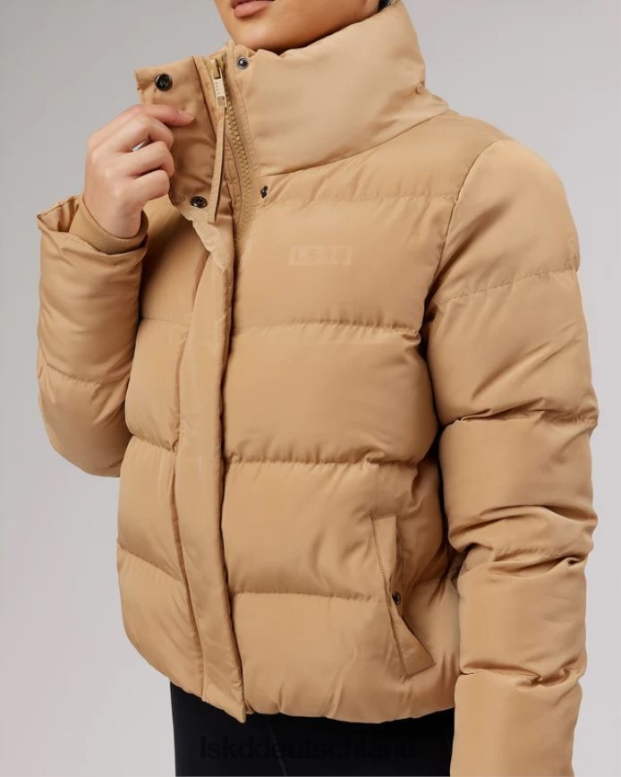 Frauen LSKD Tägliche Pufferjacke – Kamel Bekleidung VD2NLV496