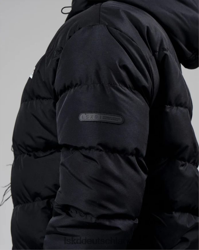 Frauen LSKD geröstete Pufferjacke 23 – schwarz Bekleidung VD2NLV469