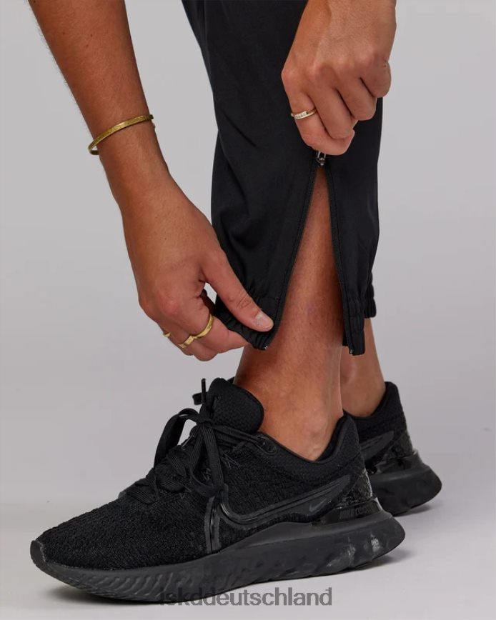 Frauen LSKD Performance-Hose mit Reißverschluss und Aufwärmmanschette – Schwarz Bekleidung VD2NLV759