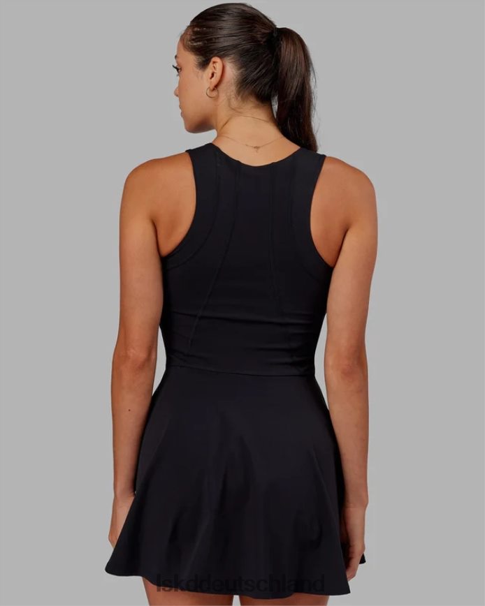 Frauen LSKD Grand-Slam-Aktivkleid – Schwarz Bekleidung VD2NLV499