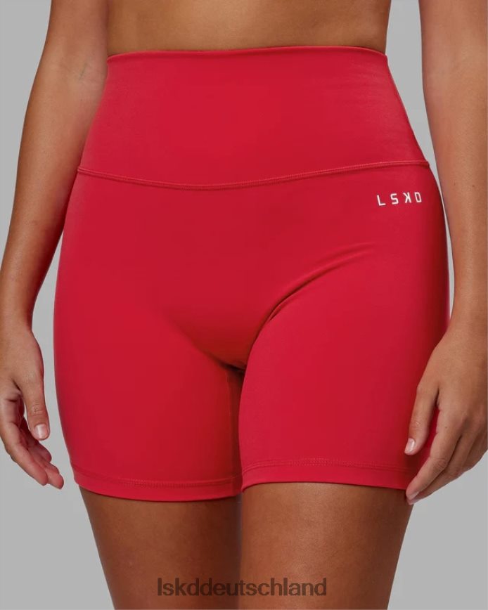 Frauen LSKD Base 2.0 mittellang kurz – scharlachrot Bekleidung VD2NLV662
