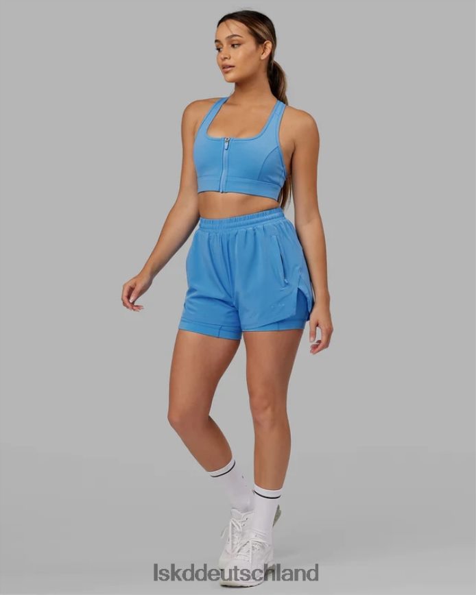Frauen LSKD Challenger Liner Run Short – Azurblau Bekleidung VD2NLV789