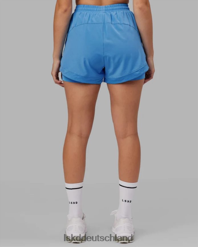 Frauen LSKD Challenger Liner Run Short – Azurblau Bekleidung VD2NLV789