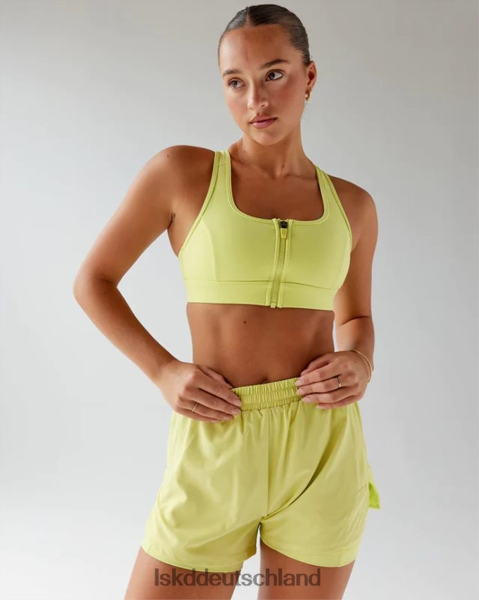 Frauen LSKD Challenger Liner Run Short – Zitrusgrün Bekleidung VD2NLV788