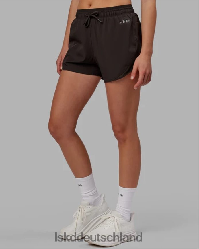 Frauen LSKD Dynamic Run Short – dunkles Walnussholz Bekleidung VD2NLV772