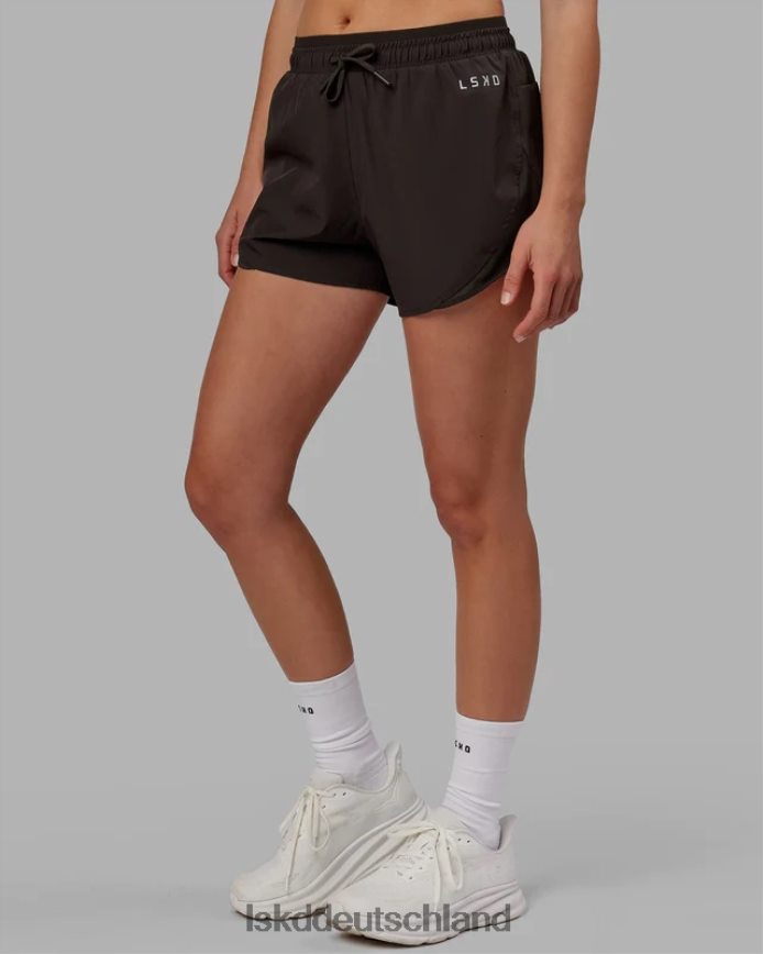 Frauen LSKD Dynamic Run Short – dunkles Walnussholz Bekleidung VD2NLV772