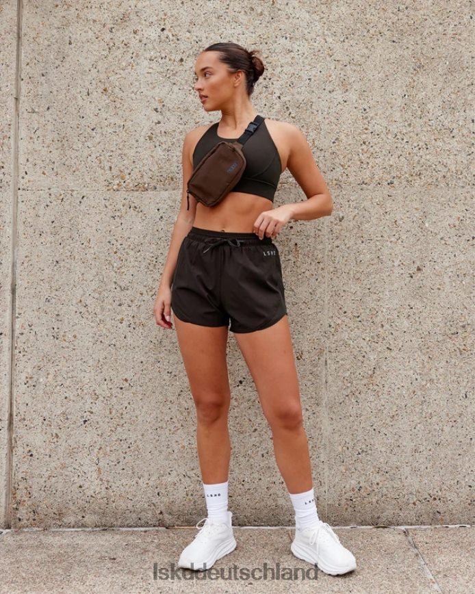 Frauen LSKD Dynamic Run Short – dunkles Walnussholz Bekleidung VD2NLV772
