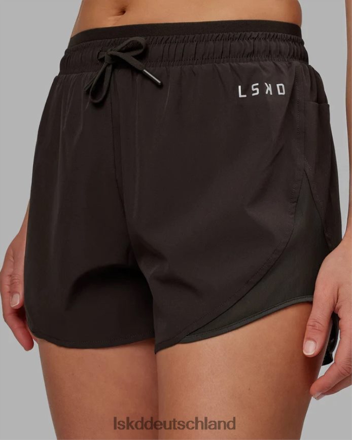 Frauen LSKD Dynamic Run Short – dunkles Walnussholz Bekleidung VD2NLV772