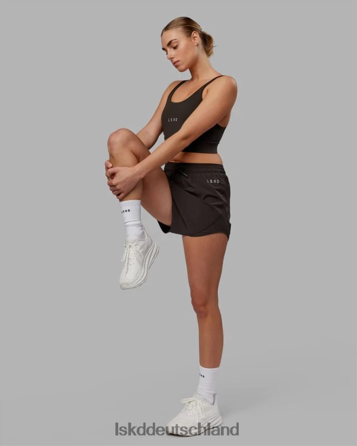 Frauen LSKD Dynamic Run Short – dunkles Walnussholz Bekleidung VD2NLV772
