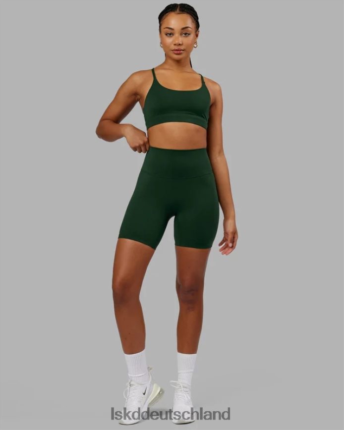 Frauen LSKD Elixir mittellange Shorts – Efeugrün Bekleidung VD2NLV663